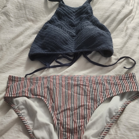 3 peice Xhilaration plus size bikini set - Picture 4 of 12